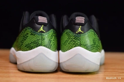 JORDAN 11 SNAKESKIN GREEN RETRO - LOW 1129